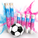 Gender Reveal Holi Cannon & Sports Ball Pack