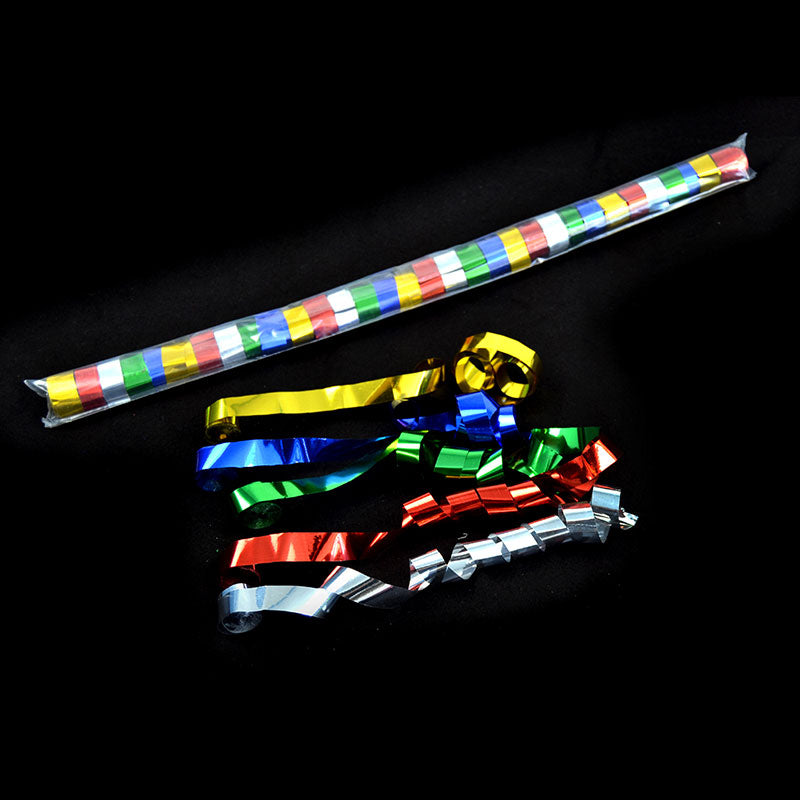 10m Metallic Mylar Streamers