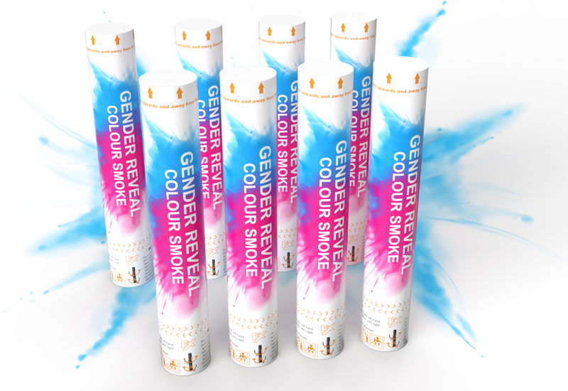 30cm Gender Reveal Holi Cannon - Party Pack