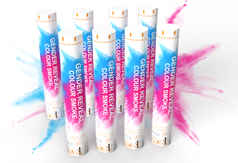 30cm Gender Reveal Holi Cannon - Party Pack