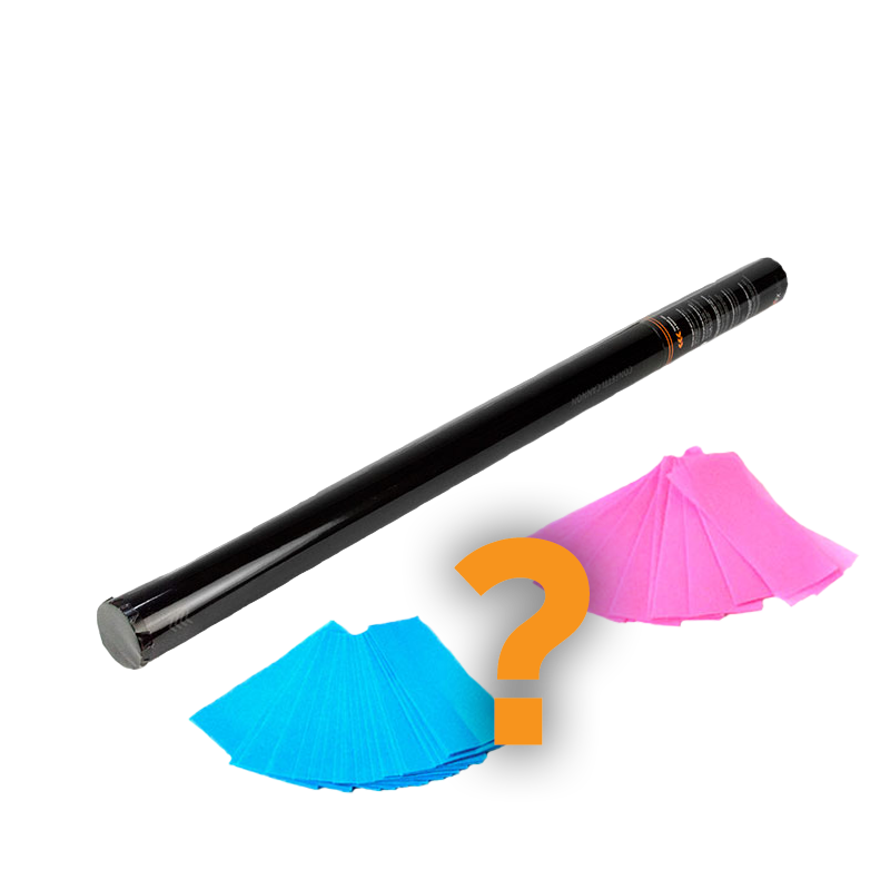 Gender Reveal Confetti Cannon