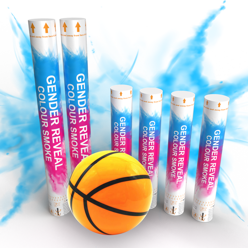 Gender Reveal Holi Cannon & Sports Ball Pack