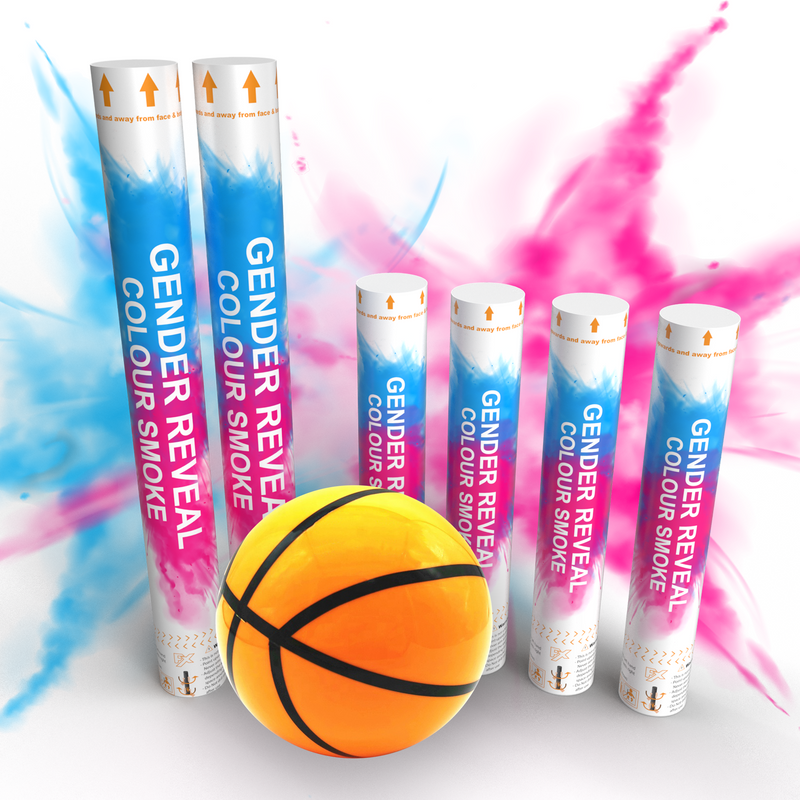 Gender Reveal Holi Cannon & Sports Ball Pack