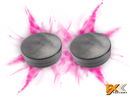 Gender Reveal Exploding Hockey Pucks 2pk