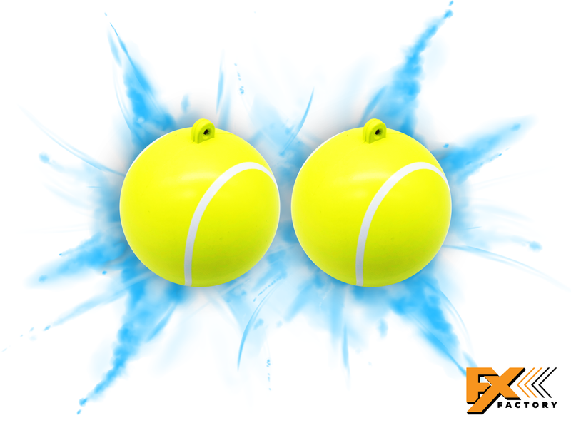 Exploding Tennis Call Gender Reveal Exploding Tennis Balls 2pk